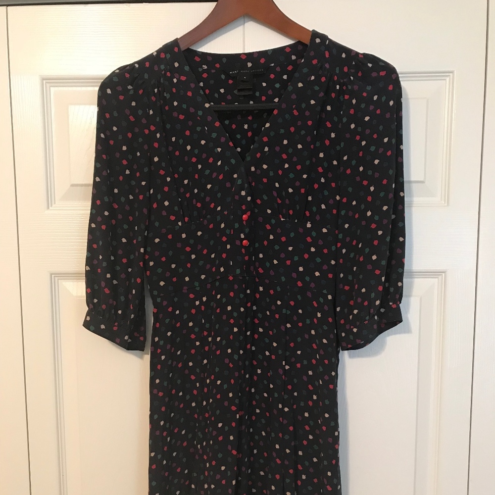 Marc by Marc Jacobs Silk Print Dress in Women